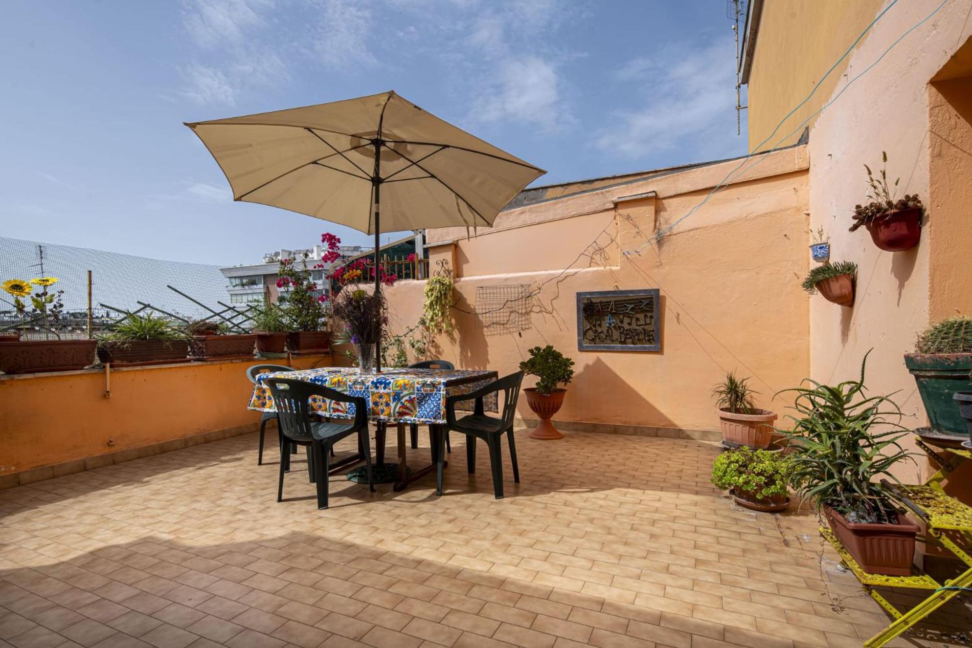 Carola'S Terrace / La Terrazza Di Carola Apartment Roma Exterior foto