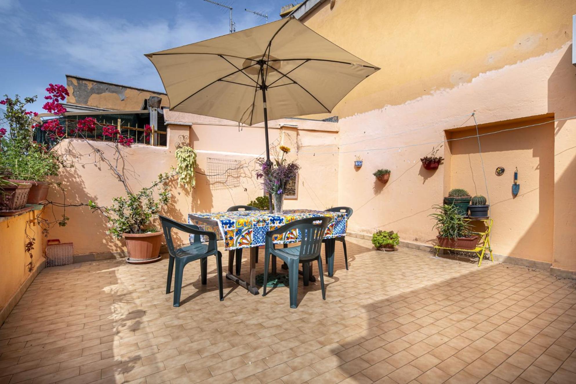 Carola'S Terrace / La Terrazza Di Carola Apartment Roma Exterior foto